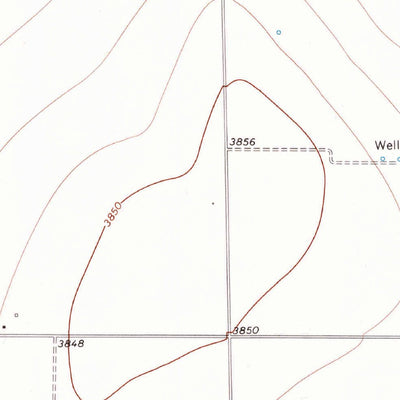 United States Geological Survey Bula, TX (1968, 24000-Scale) digital map