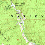 United States Geological Survey Bulger Ridge, OR (1981, 24000-Scale) digital map