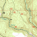 United States Geological Survey Bulger Ridge, OR (1992, 24000-Scale) digital map