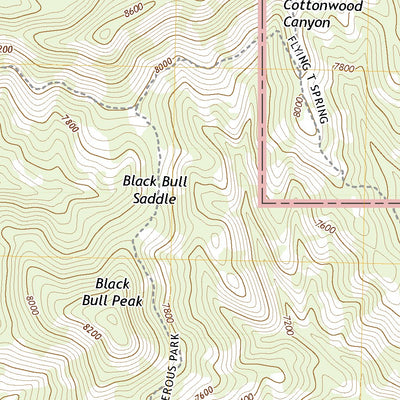 United States Geological Survey Bull Basin, NM (2020, 24000-Scale) digital map