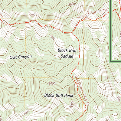 United States Geological Survey Bull Basin, NM (2023, 24000-Scale) digital map