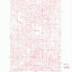 United States Geological Survey Bull Butte, ND-MT (1974, 24000-Scale) digital map