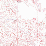 United States Geological Survey Bull Butte, ND-MT (1974, 24000-Scale) digital map