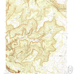 United States Geological Survey Bull Canyon, CO (1960, 24000-Scale) digital map