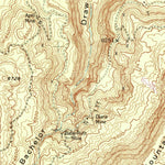 United States Geological Survey Bull Canyon, CO (1960, 24000-Scale) digital map