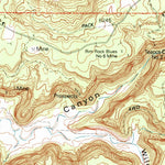 United States Geological Survey Bull Canyon, CO (1994, 24000-Scale) digital map