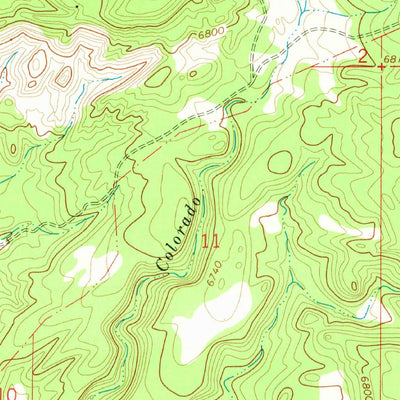 United States Geological Survey Bull Canyon, NM (1966, 24000-Scale) digital map