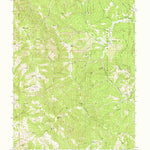 United States Geological Survey Bull Creek, CA (1969, 24000-Scale) digital map