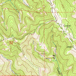 United States Geological Survey Bull Creek, CA (1969, 24000-Scale) digital map