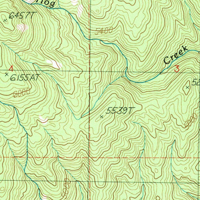 United States Geological Survey Bull Creek Hot Springs, ID (1988, 24000-Scale) digital map