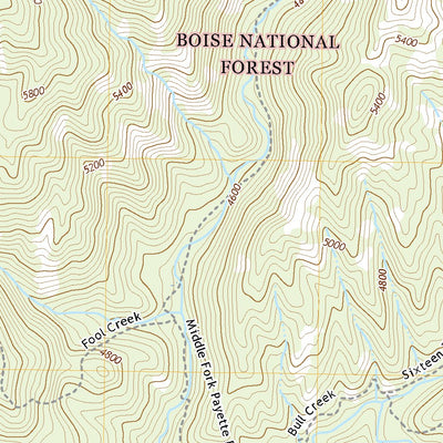 United States Geological Survey Bull Creek Hot Springs, ID (2020, 24000-Scale) digital map