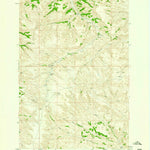 United States Geological Survey Bull Creek Lookout, MT (1958, 24000-Scale) digital map
