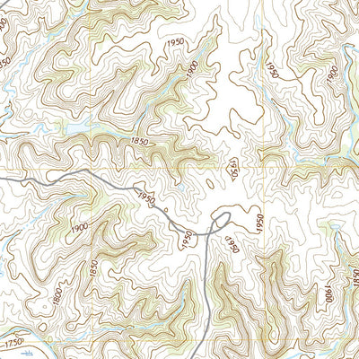 United States Geological Survey Bull Creek, OK (2022, 24000-Scale) digital map