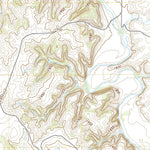 United States Geological Survey Bull Creek, OK (2022, 24000-Scale) digital map