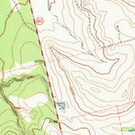 United States Geological Survey Bull Creek, TX (1969, 24000-Scale) digital map