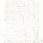 United States Geological Survey Bull Draw, WY (1969, 24000-Scale) digital map