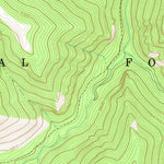 United States Geological Survey Bull Elk Park, WY (1964, 24000-Scale) digital map