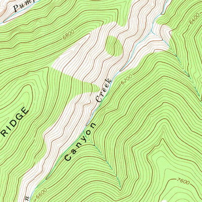 United States Geological Survey Bull Elk Park, WY (1964, 24000-Scale) digital map