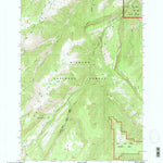 United States Geological Survey Bull Elk Park, WY (1993, 24000-Scale) digital map