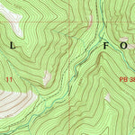 United States Geological Survey Bull Elk Park, WY (1993, 24000-Scale) digital map