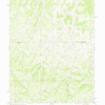 United States Geological Survey Bull Fork, CO (1971, 24000-Scale) digital map