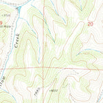 United States Geological Survey Bull Fork, CO (1971, 24000-Scale) digital map
