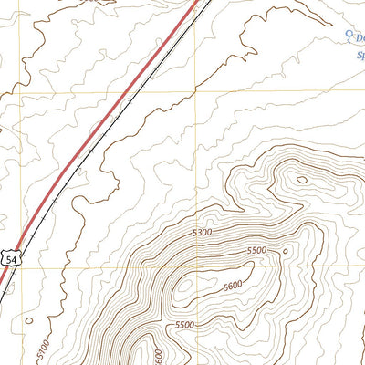 United States Geological Survey Bull Gap, NM (2023, 24000-Scale) digital map