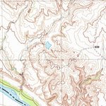 United States Geological Survey Bull Hollow Tank, TX (1984, 24000-Scale) digital map