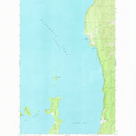 United States Geological Survey Bull Island, MT (1964, 24000-Scale) digital map