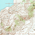United States Geological Survey Bull Lake East, WY (1951, 24000-Scale) digital map