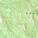 United States Geological Survey Bull Lake, MT (1966, 24000-Scale) digital map