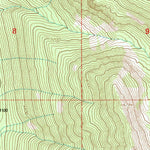 United States Geological Survey Bull Lake, MT (1997, 24000-Scale) digital map
