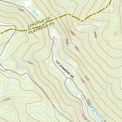 United States Geological Survey Bull Lake, MT (2020, 24000-Scale) digital map