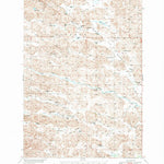 United States Geological Survey Bull Lake, NE (1951, 62500-Scale) digital map