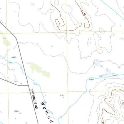 United States Geological Survey Bull Lake, NE (2021, 24000-Scale) digital map