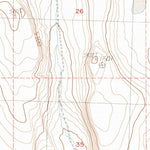 United States Geological Survey Bull Lake, OR (1986, 24000-Scale) digital map