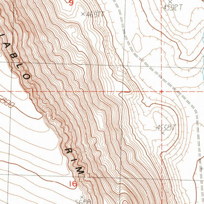 United States Geological Survey Bull Lake, OR (1986, 24000-Scale) digital map