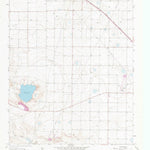 United States Geological Survey Bull Lake, TX (1964, 24000-Scale) digital map