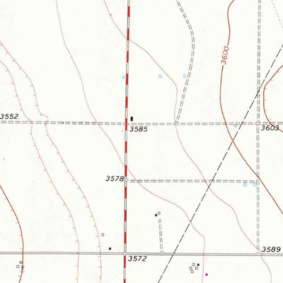 United States Geological Survey Bull Lake, TX (1964, 24000-Scale) digital map