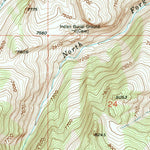 United States Geological Survey Bull Lake West, WY (1952, 24000-Scale) digital map
