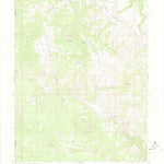 United States Geological Survey Bull Mountain, CO (1963, 24000-Scale) digital map