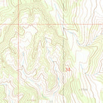 United States Geological Survey Bull Mountain, CO (1963, 24000-Scale) digital map