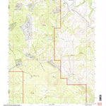 United States Geological Survey Bull Mountain, CO (2001, 24000-Scale) digital map