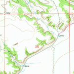 United States Geological Survey Bull Mountain, MT (1967, 24000-Scale) digital map