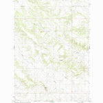 United States Geological Survey Bull Mountain NW, MT (1980, 24000-Scale) digital map