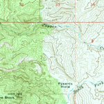 United States Geological Survey Bull Mountain, UT (1952, 62500-Scale) digital map