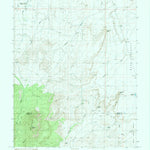United States Geological Survey Bull Mountain, UT (1988, 24000-Scale) digital map