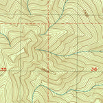 United States Geological Survey Bull Of The Woods, OR (1985, 24000-Scale) digital map