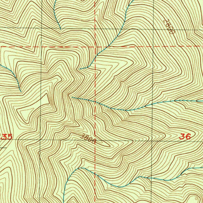 United States Geological Survey Bull Of The Woods, OR (1985, 24000-Scale) digital map