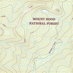 United States Geological Survey Bull of the Woods, OR (2020, 24000-Scale) digital map